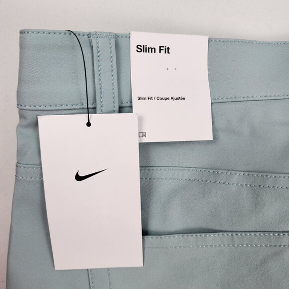 Nike Pants Mens 40x30 Ocean Cube Blue 5 Pocket Slim Golf Pants FD5615-395 NWT - Picture 10 of 14